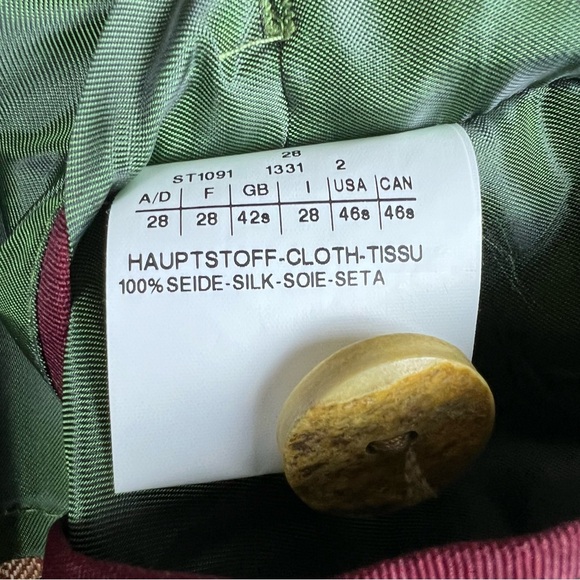 Steinbock Austria Blazer Jacket Size 46S - Picture 6 of 7